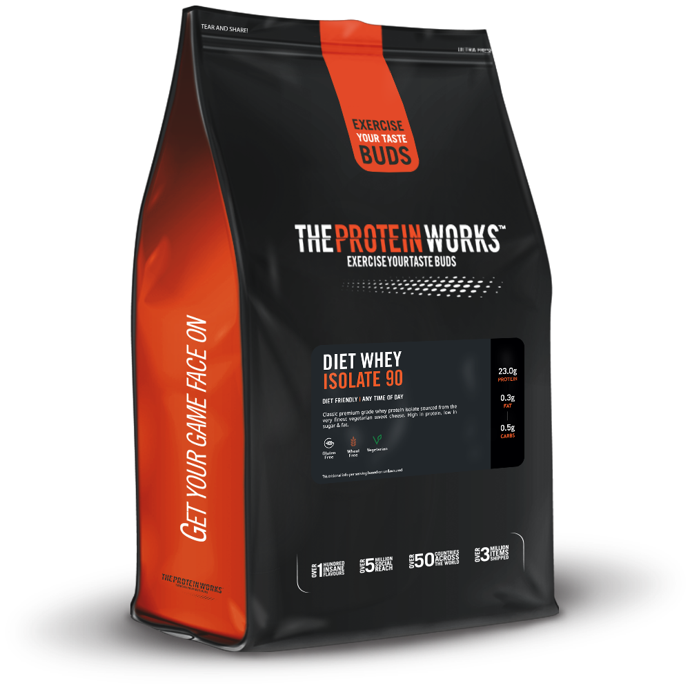 Everest Nutrition Whey Protein Isolate 90% (WPI) - Unflavored Powder For Muscle Recovery